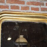 Louis Philippe style gilt mirror 78x105cm