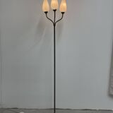 Three-flute floor lamp, circa 1950