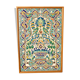 Oriental ceramic tile panel
