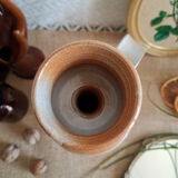 Stoneware bottle with cork - vintage