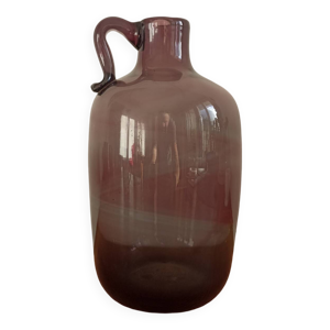 Pichet en verre soufflé