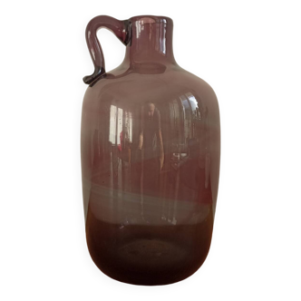 Pichet en verre soufflé Claude Morin