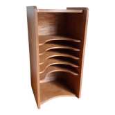 End of sofa storage wooden vinyl records