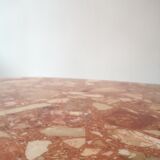 Pink marble coffee table, 1970