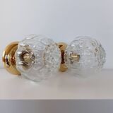 Pair of wall or ceiling lights