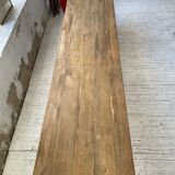 XL farmhouse table in beech and pine 3m