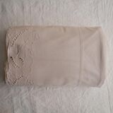 Drap broderie hirondelle, colori  rose"nude"