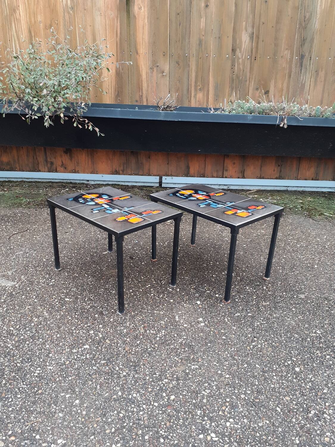 Vintage bedside tables