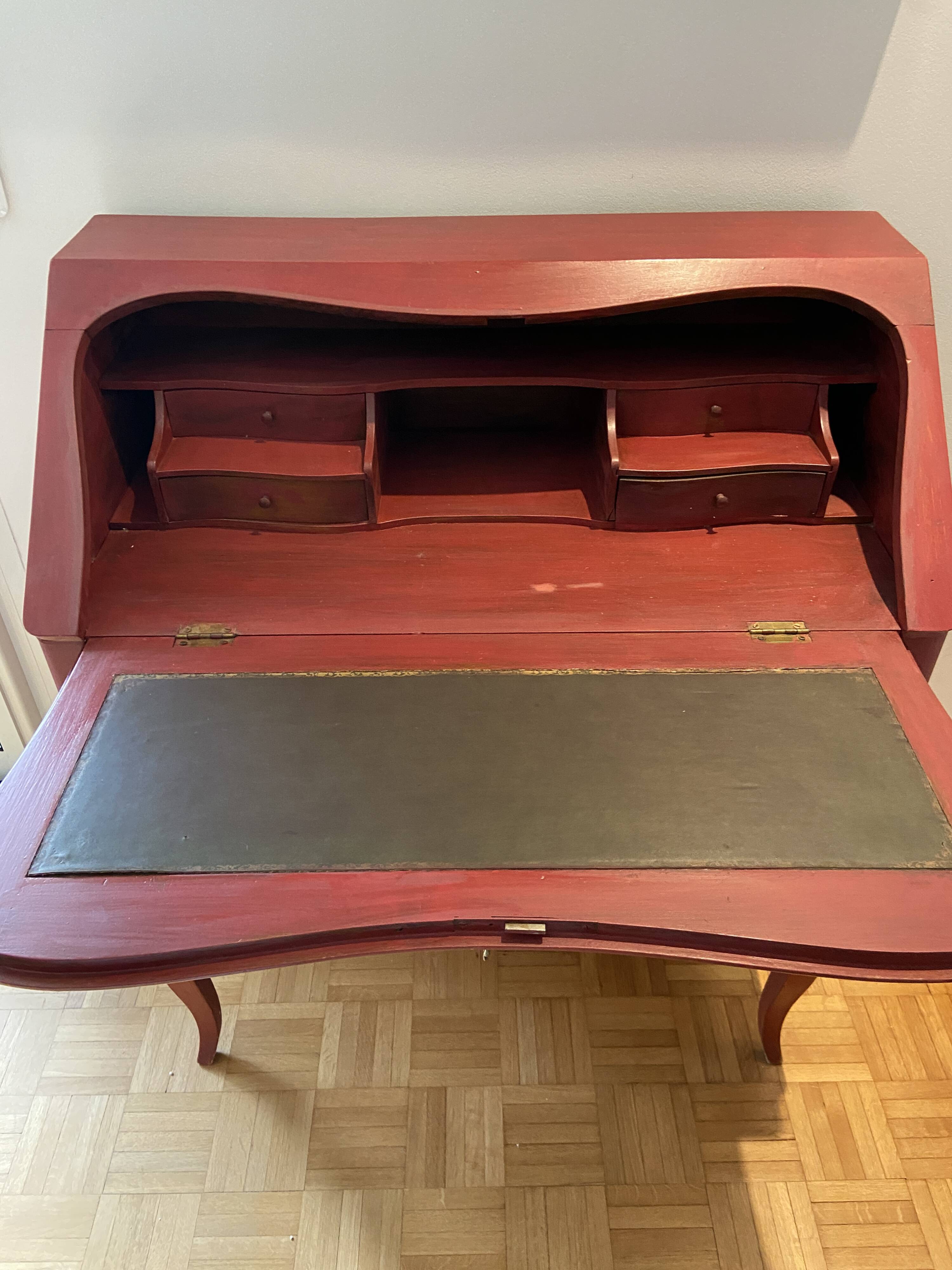 Urgent Louis XV style secretary, 18th century