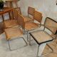Chaise Cesca B32 de Marcel Breuer estampillée, Italie