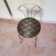 Art Deco swivel dressing table chair