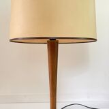 Office lamp by Unilux in wood 1960