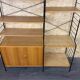 1960s 1970s Ash Shelving System Wall Unit from WHB Germany