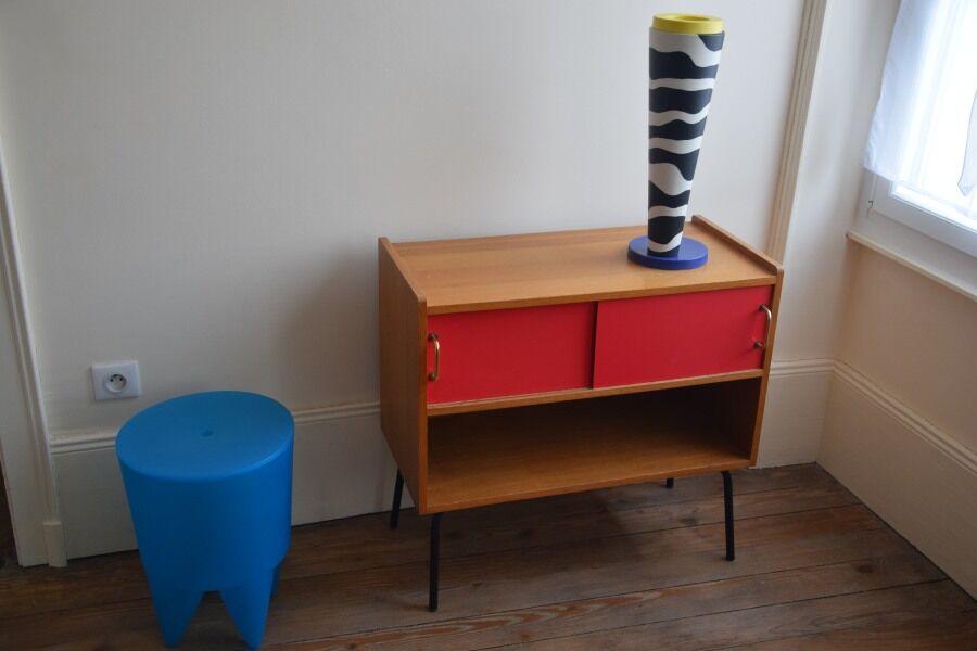 Enfilade furniture entrance TV 50-60 vintage design