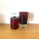 Luminarc red jumper water glass service