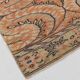 Brunt Orange Scandi Style Vintage Persian Runner Rug, 90x284 Cm