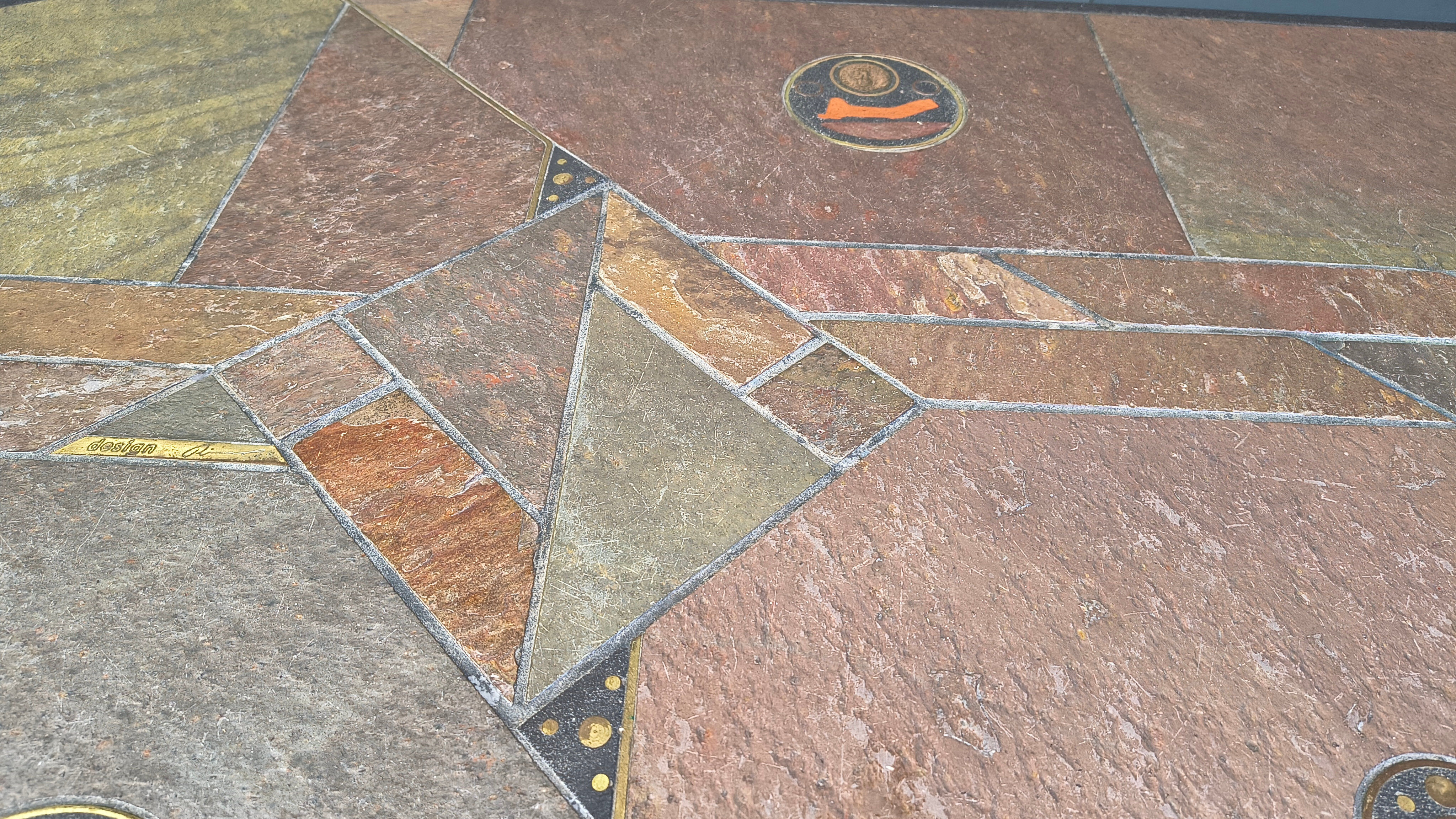 Vintage Paul Kingma style coffee table, 1980s