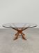 Vintage 'T118' round coffee table Illum Wikkelsø for Niels Eilersen