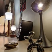 Murano glass, vintage 70s table lamp