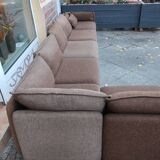 Modular corner sofa from the 70s space age easy chairs