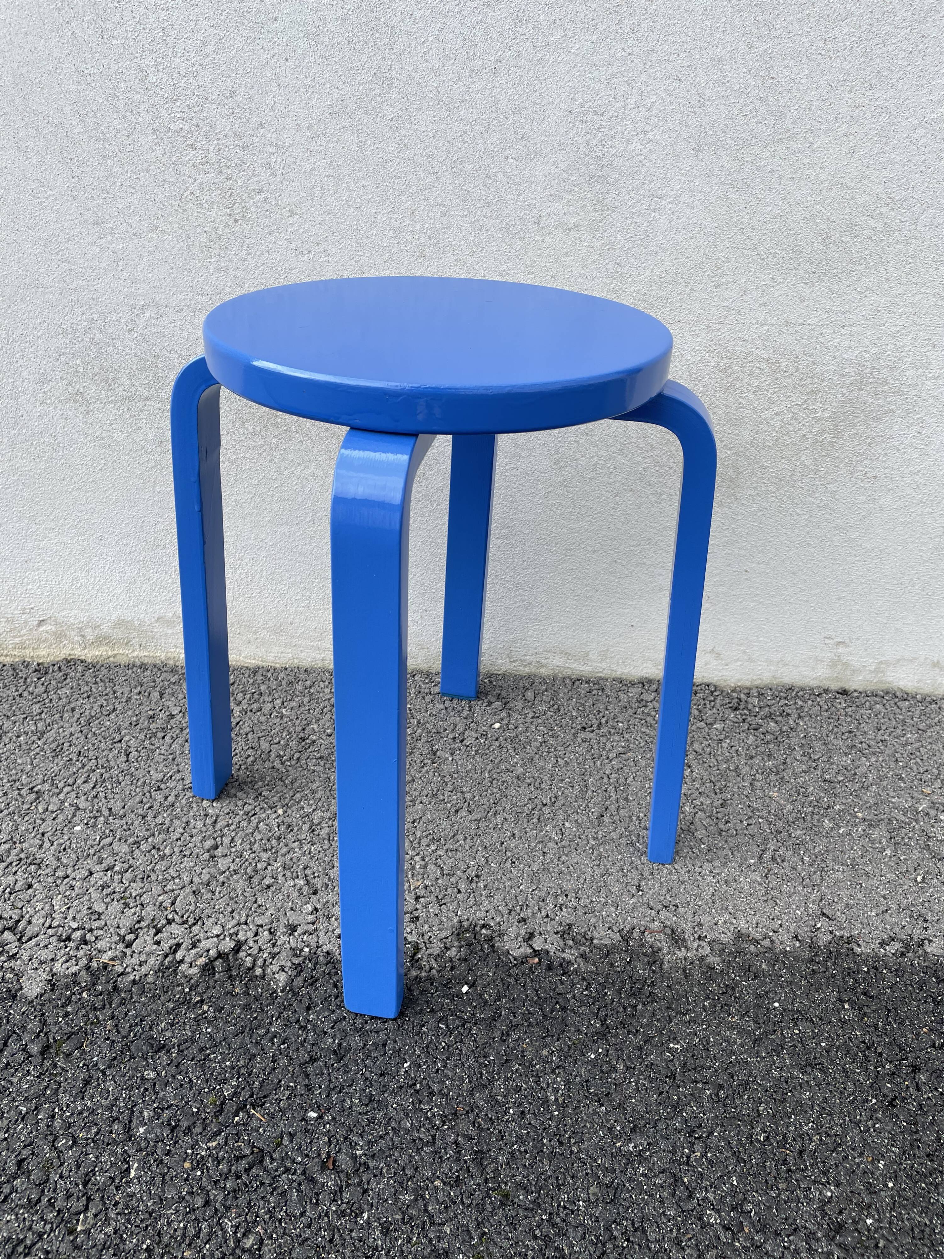 Stool Blue