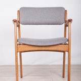 Oak Model 49 Dining Chairs by Erik Buch for Odense Maskinsnedkeri / O.D. Møbler, 1960s, Set of 6