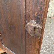 Vintage wooden furniture, jam cabinet, cupboard.