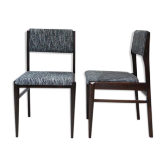 Lot de 2 chaises vintage