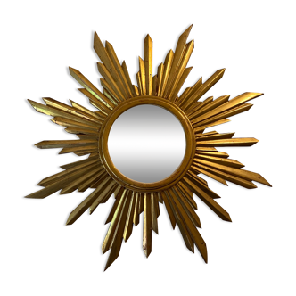 Genuine antique sun mirror