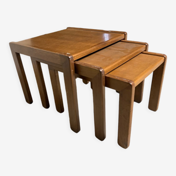 Series of 3 nesting tables Scandinavian style