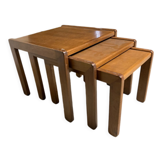Series of 3 nesting tables Scandinavian style
