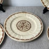 6 Gien iron earthenware plates