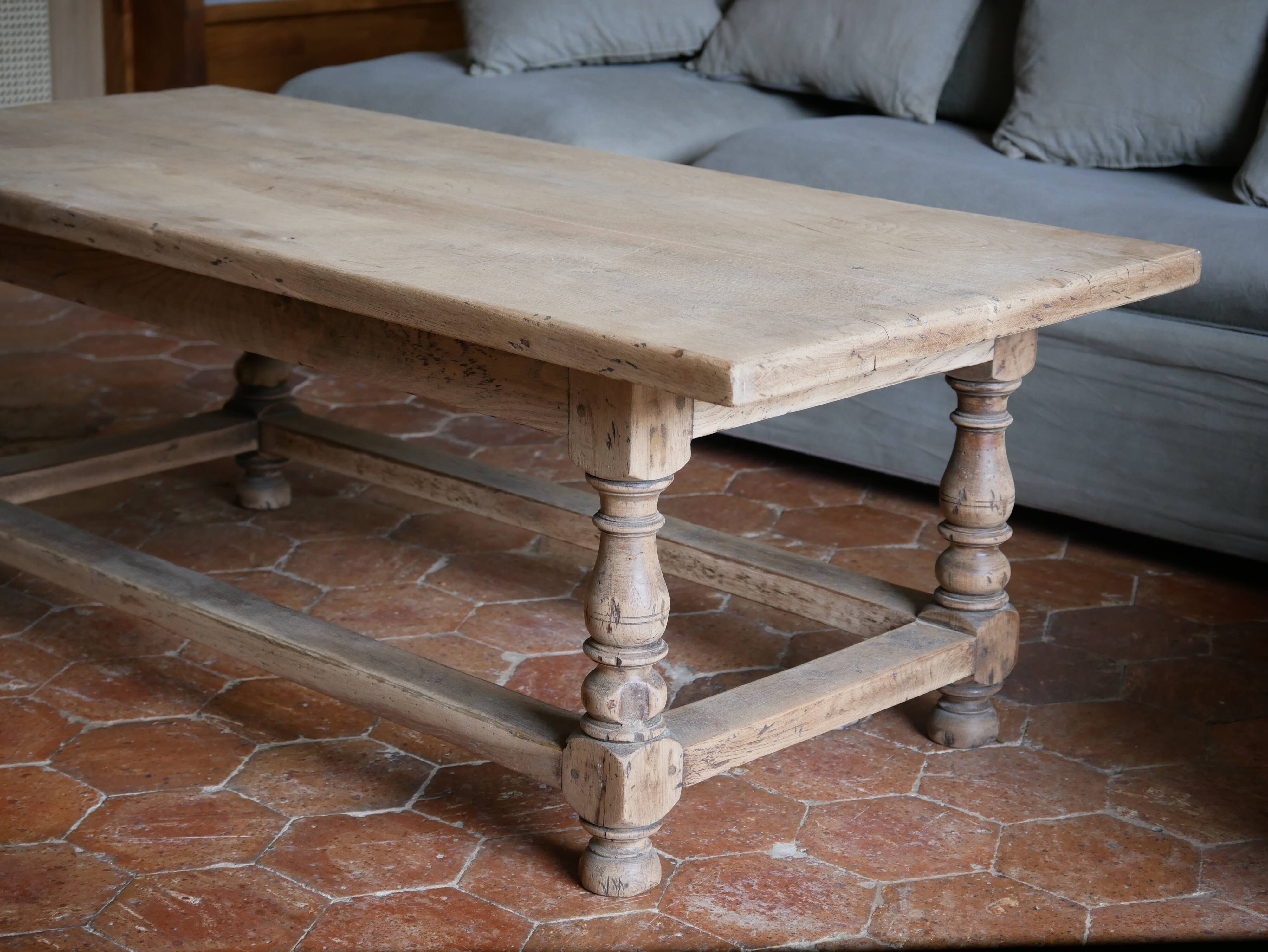 Oak coffee table