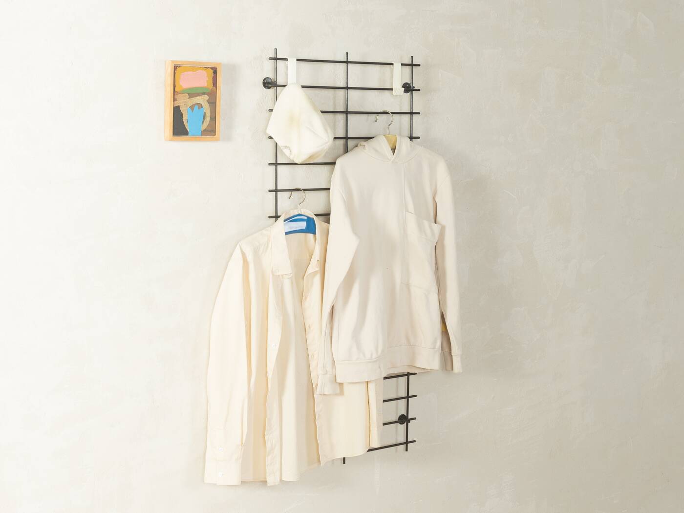 Porte-manteau des années 1960 par Karl Fichtel pour Drahtwerke Erlau, vintage
