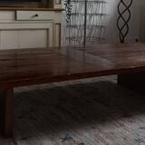 Large coffee table in solid wood