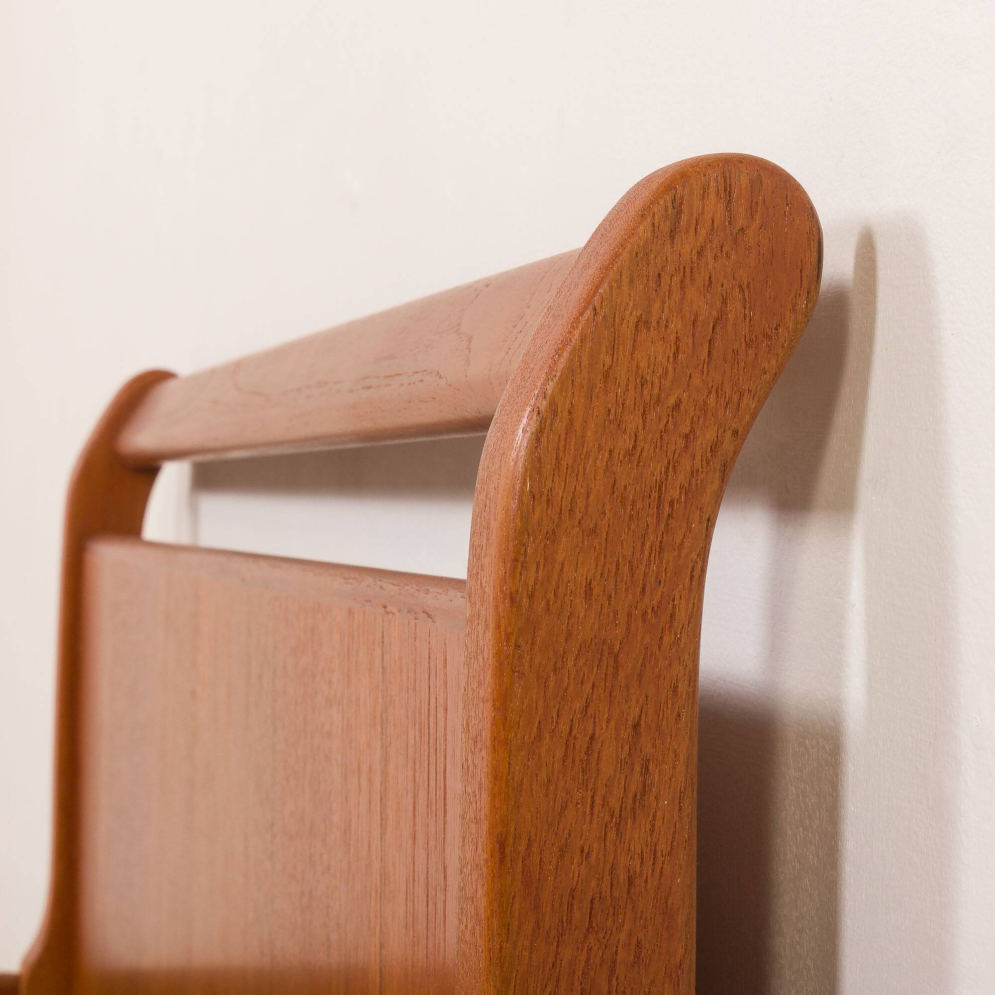 Danish mid century teak bed, 1960s