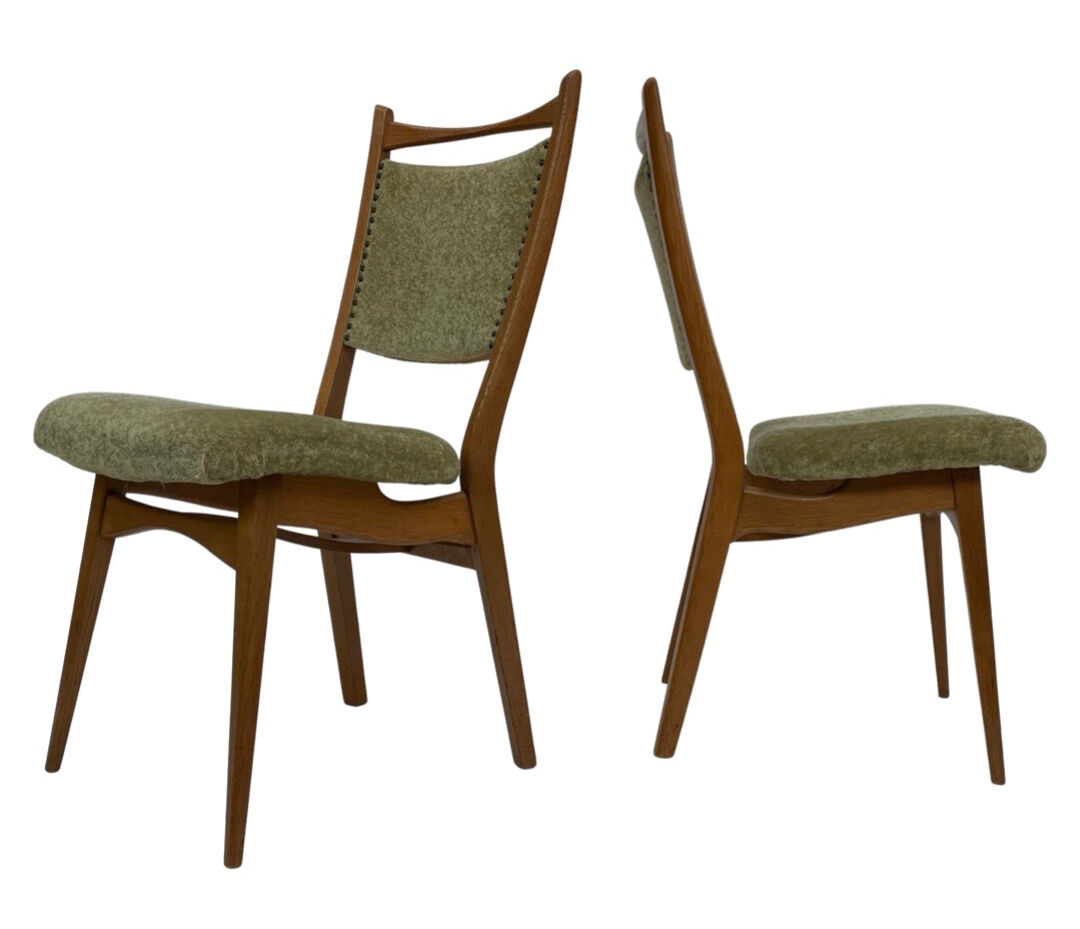 Vintage set of 4 Dining room chairs 1960s