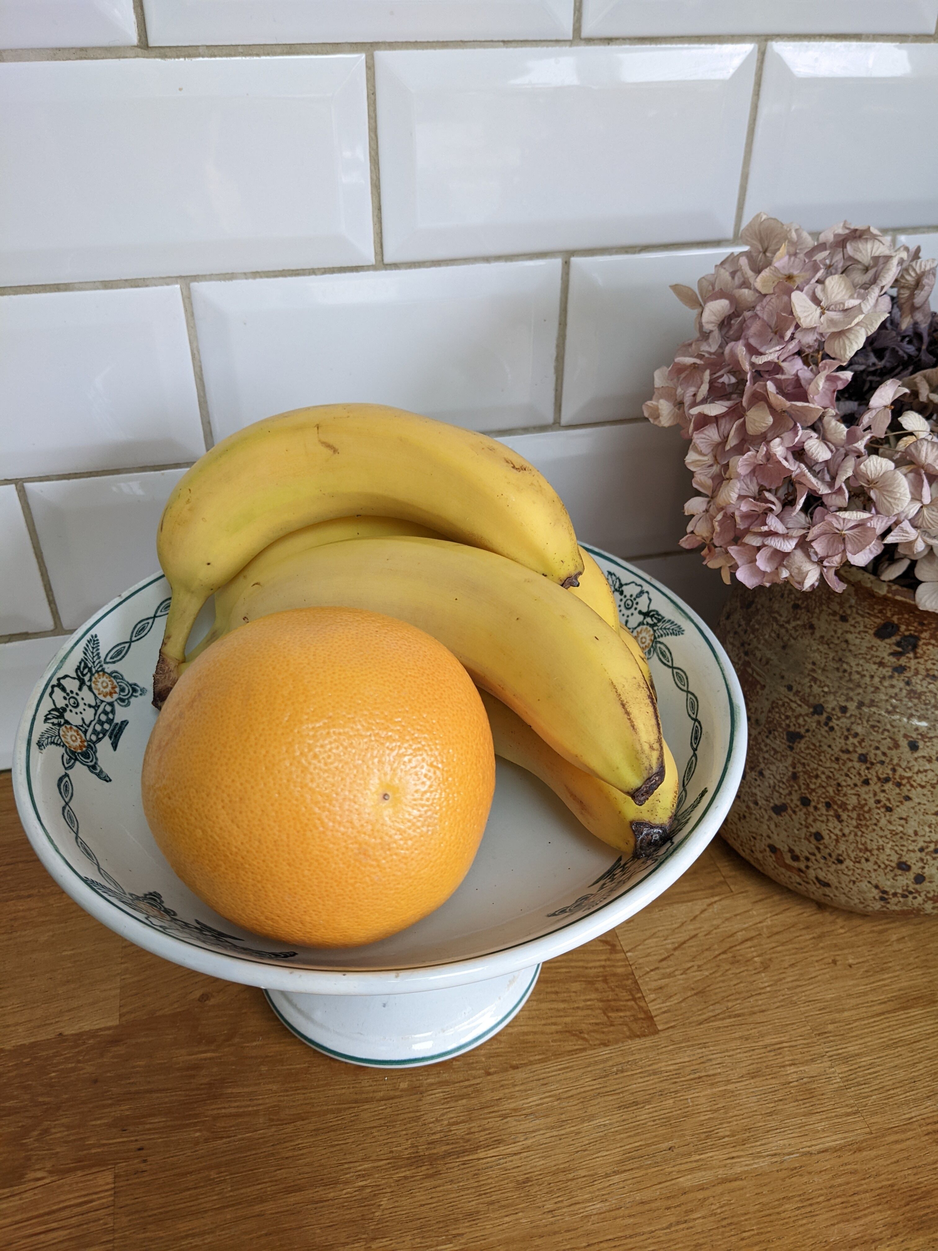 Compotier presentoire fruit cup biscuits iron earth Badonviller