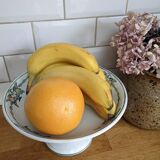 Compotier presentoire fruit cup biscuits iron earth Badonviller