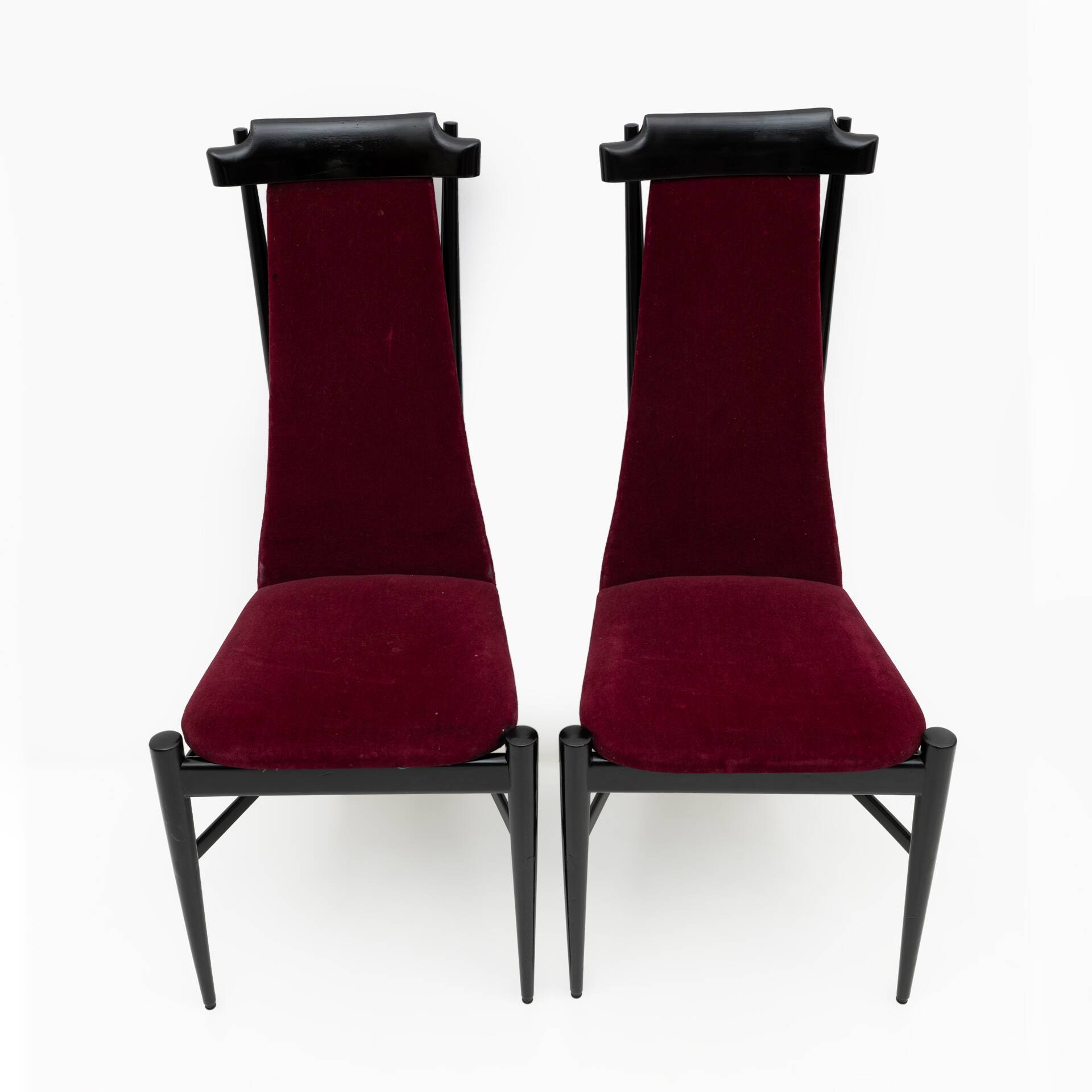 Sergio Rodrigues Mid-century Modern Brazil Chairs, 1960s