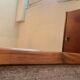 Scandinavian teak mirror from the 1960s-70s