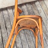 Pair of bistro chairs with bars