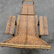 Chaise longue en osier