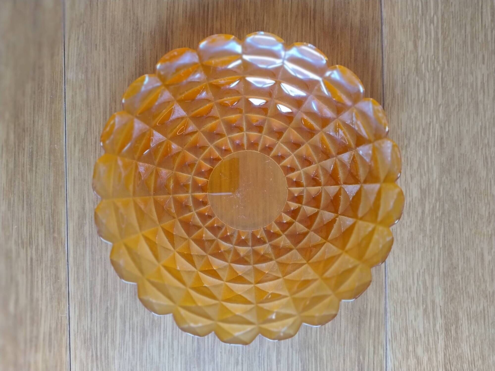 Decorative sun plateau (Art Deco, vintage) in its original condition.