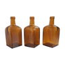 Trio brown bottles