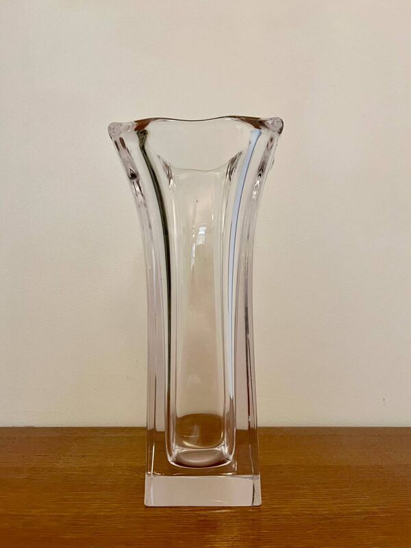 Vase en cristal – Cristal de Vannes, France