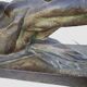 Large Art Deco sculpture in patinated bronze and terracotta – signed Ugo Cipria