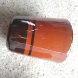 4 vintage glazed stoneware cup timpani