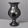 Jean Marais in Vallauris Black glazed candle holder 1970s