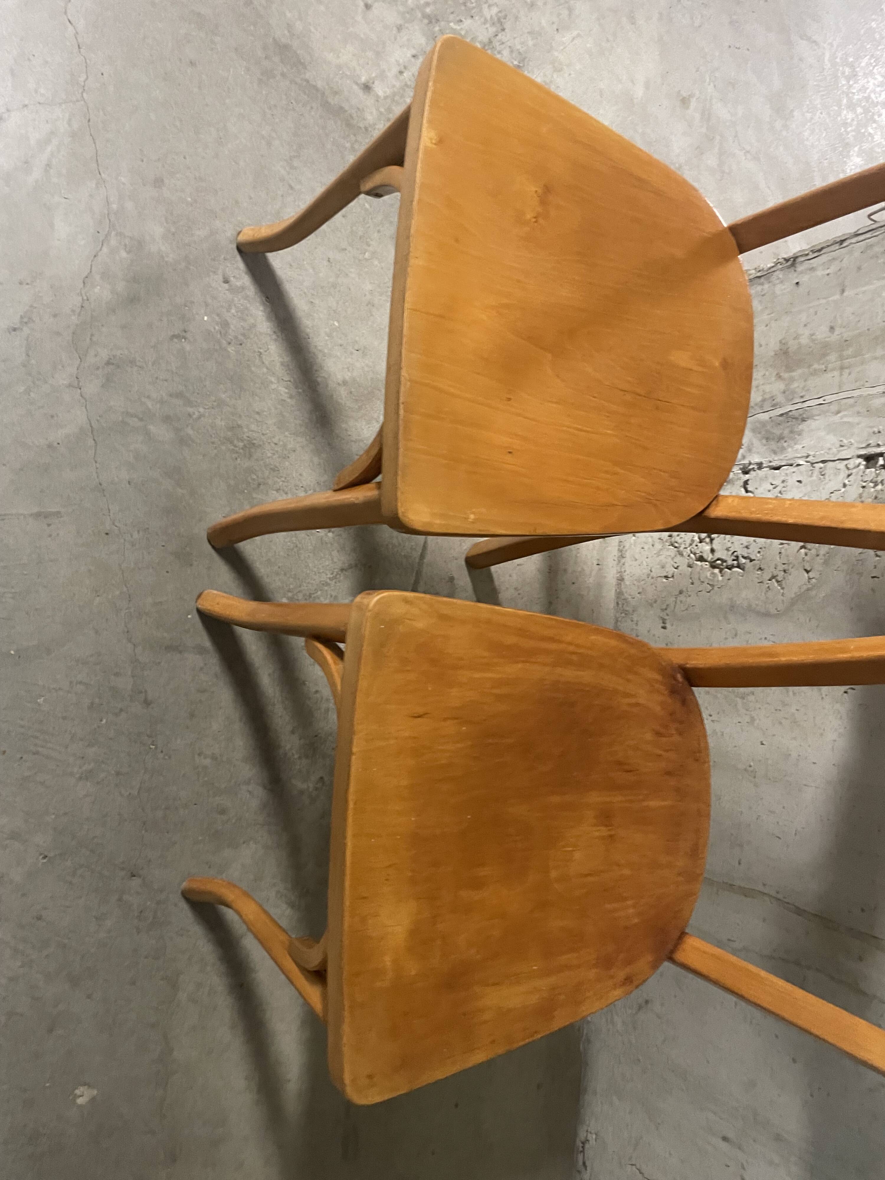 Chaises de bistrot Baumann